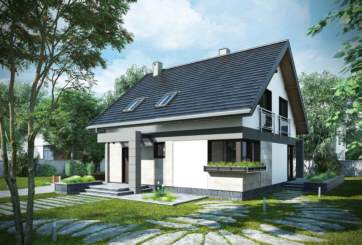 Проект дома AIK-3691-71